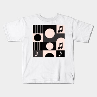 minimalistic music Kids T-Shirt